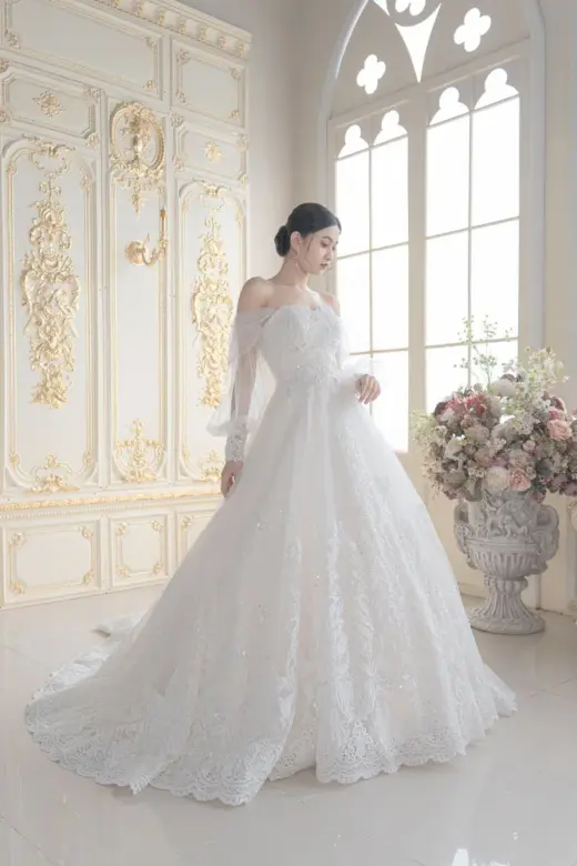 衣裳 ウェディングドレス フォトウエディング クラルテ [blod_description]