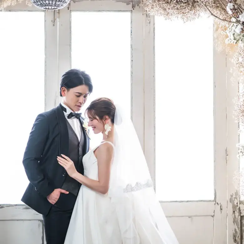 プラン ドレス1点プラン 50カットデータ付き フォトウエディング クラルテ 山形県山形市のフォトウエディングスタジオ